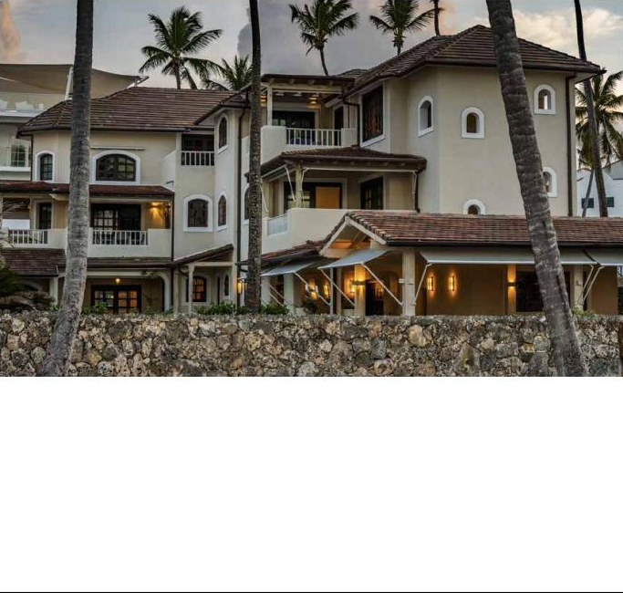 Huracán — alternate elevation with palms