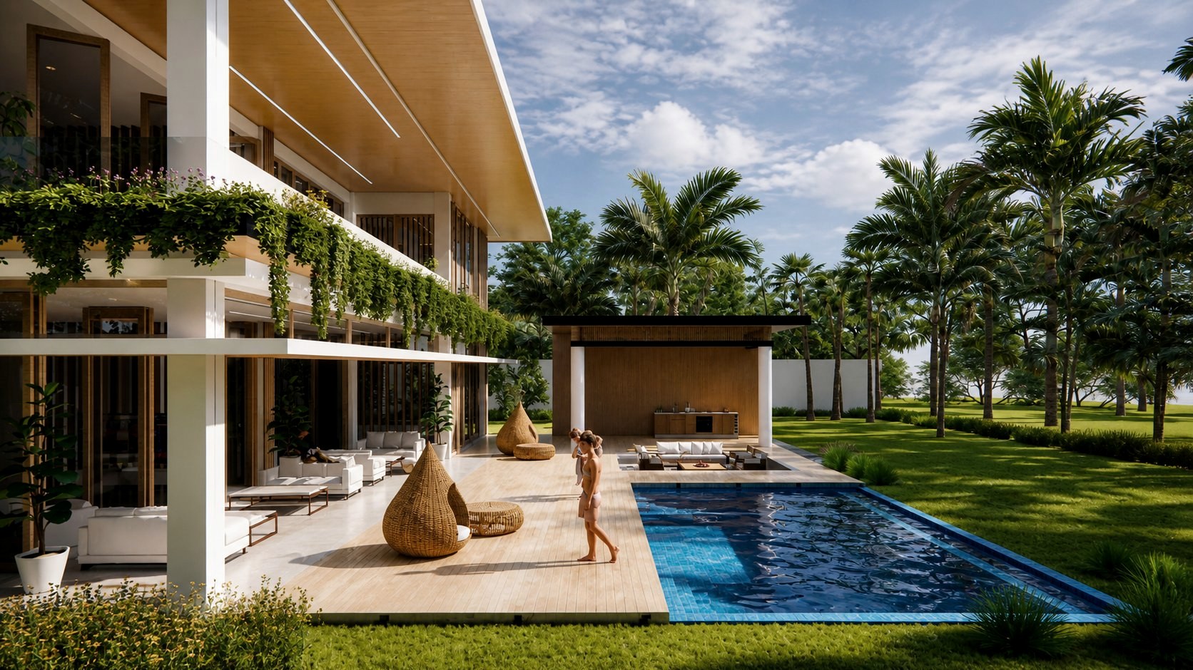 Villa Hacienda B-45 — pool pavilion